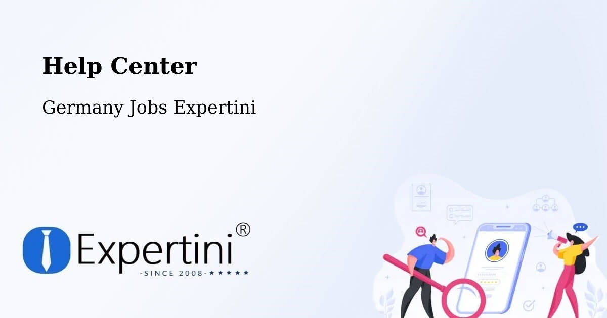 Help Center - Germany Jobs Expertini