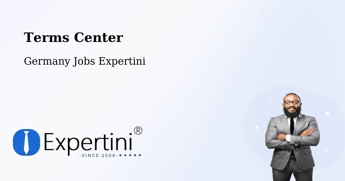 Terms of Service – Ernstroda - Germany Jobs Expertini